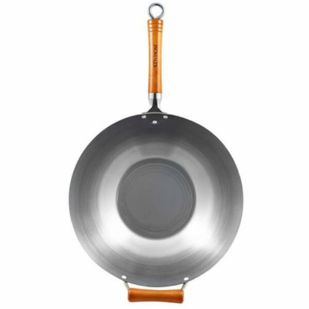 Ken Hom Carbon Steel Wok 36cm