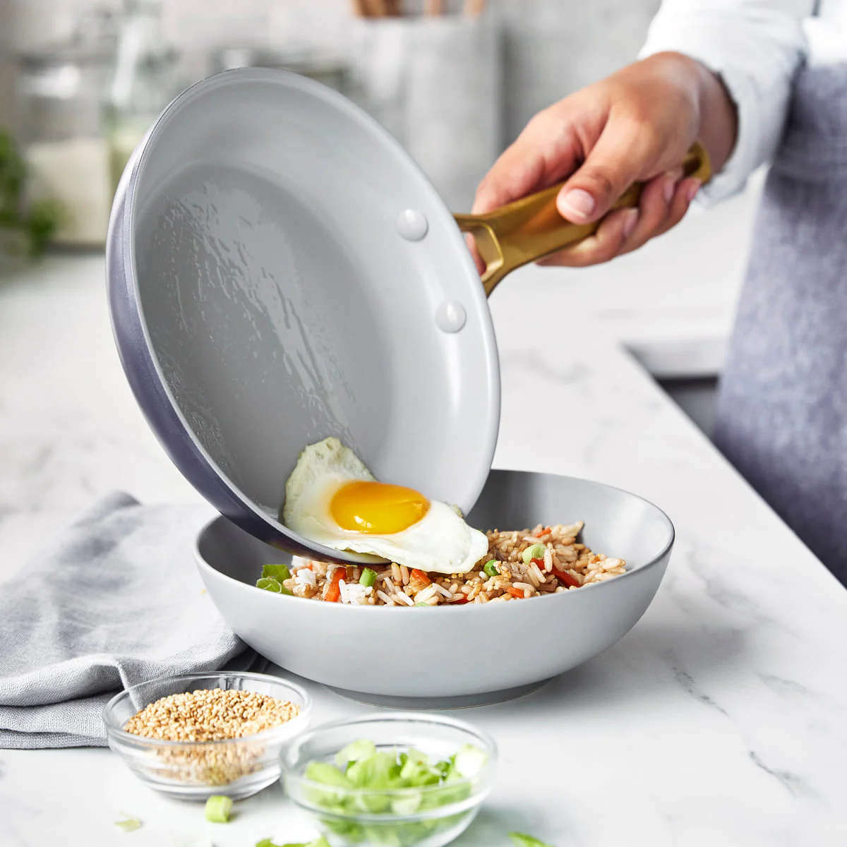 GreenPan Padova Frypan Dark Blue 28cm