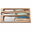 Laguiole Andre Verdier Debutant St. Tropez Piece Cheese Knife Set of 3