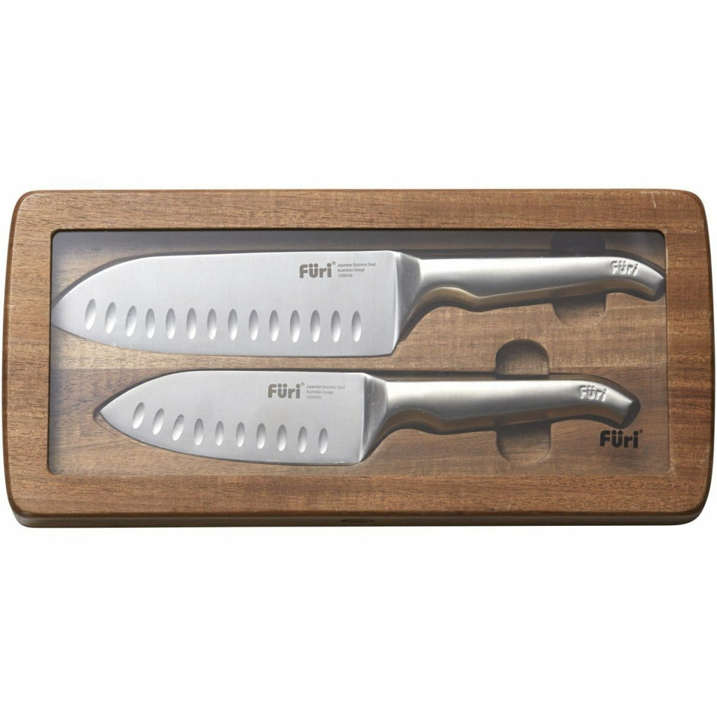 Furi Pro East/West Santoku Set of 2