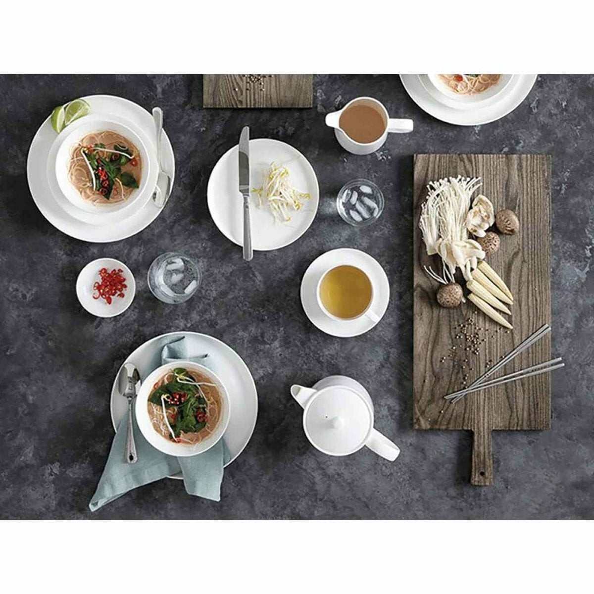 Maxwell & Williams Cashmere Mansion High Rim Dinner Set 12 Piece