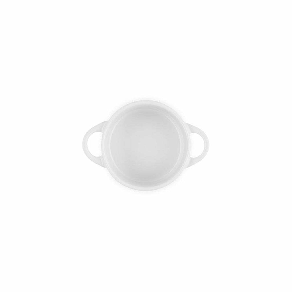 Le Creuset Stoneware Petite Casserole White 10cm