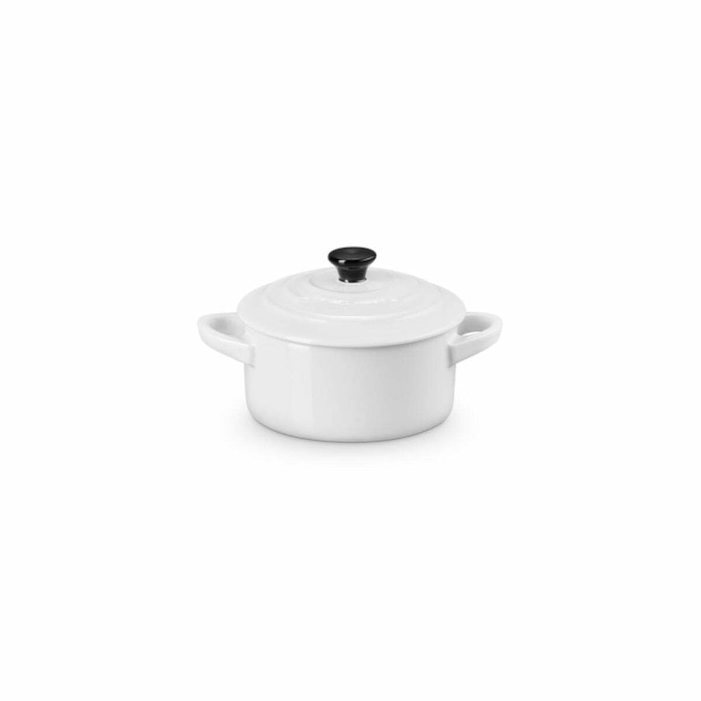 Le Creuset Stoneware Petite Casserole White 10cm