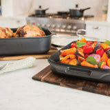 Pyrolux HA+ Roast & Grill Set with Glass Lid