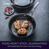 Circulon Style Nonstick Induction Skillet Triple Pack